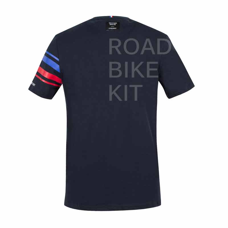 cycling tshirt blue back 2021