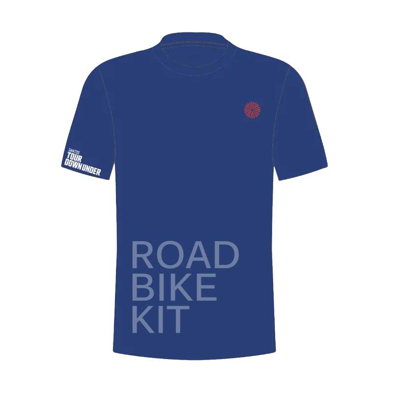 tour down under rout tshirt 2023